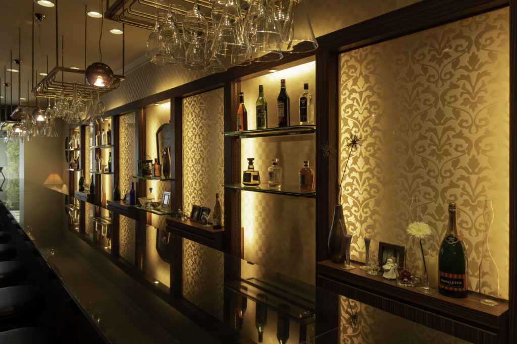 Japanese Whiskey,A bar decorated with Japanese whiskey